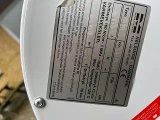 Metro varmtvandsbeholder 160l