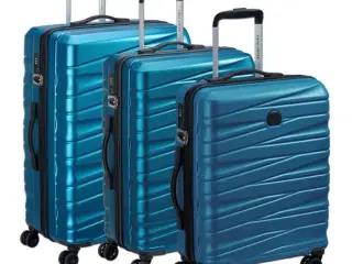 Delsey Paris Tiphanie 3-stk hårdt trolleysæt steelblue
