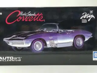 Modelbil, AutoArt Corvette Mako Shark, skala 1:18