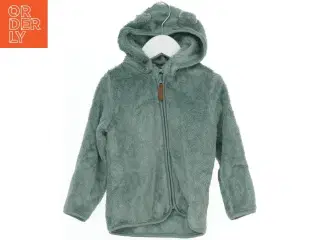 Teddy fleece jakke med hætte fra H&M (str. 92)
