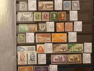 Irland (34) Postfrisk ** samling i 16 siders indst