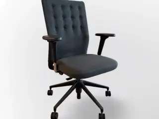 Vitra | ID Trim m. Armlæn (Mørkegrå)