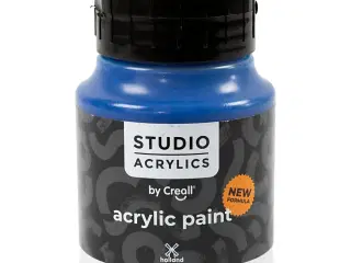 Creall Studio Akrylmaling, dækkende, phtalo blue (32), 500 ml/ 1 fl.