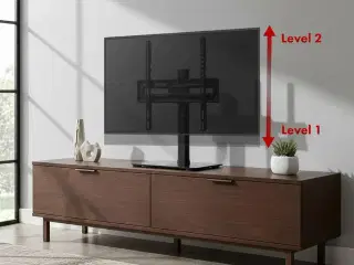 TV bordstander Maclean MC-132 – drejbar 32–55", VESA 75x75–400x400, max 35 kg