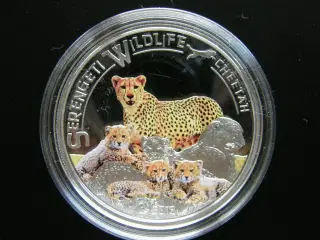 Tanzania  1000 Shillings 2013  Sølv.
