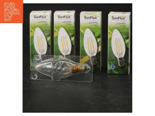 SunFlux LED-lyskilder fra Sunflux (str. 4 styk. 210 lm)