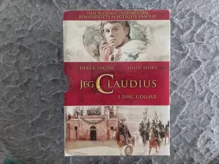 Jeg Claudius på 5 stk. dvd'er.