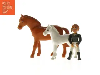 Legesæt med heste og rytter (str. 8-13 cm)