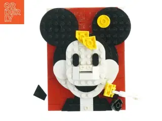 LEGO Mickey Mouse vægdekoration fra Lego (str. 13x10 cm)