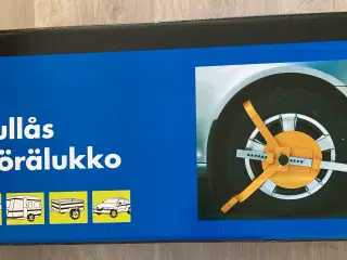 Hjullås til bil, campingvogn, bil- og båd trailer