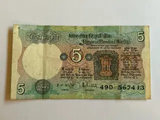 5 Rupees India