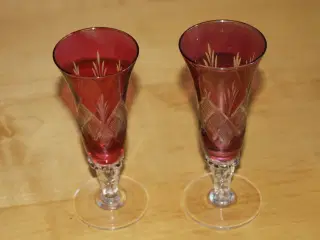 2 små champagneglas