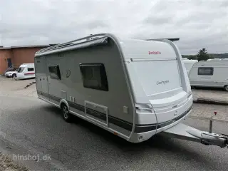 2021 - Dethleffs Camper 550 ESK   Rigtig fin Køjevogn fra Hinshøj Caravan