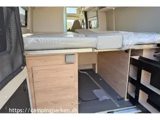 2024 - Dethleffs Globetrail CVD 600 ER Advantage   Udlejes: Ny camper van på 6 meter med enkeltsenge og automatgear