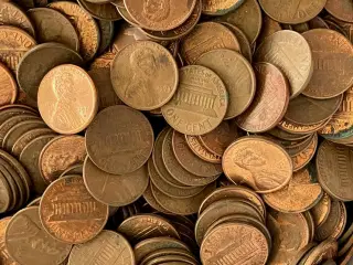 50 stk One Cent USA - Blandet stand og årgange