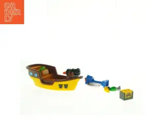 Playmobil 1-2-3 piratskib, sæt: 9118 (str. 29 x 12 cm)
