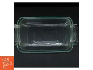 Pyrex glasfad fra Pyrex (str. 30,5 cm. og 28,5 cm)