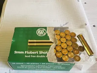 9 mm patroner til rotte bøsse 42 stk 