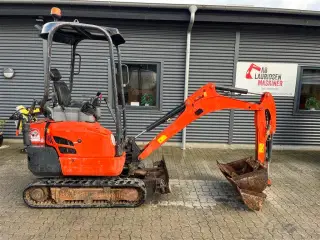 Kubota U17-3 HYBRID Elektrisk og med Diesel motor