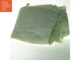 Grønt sengetæppe