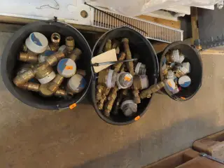 3 Spande med div. Målere