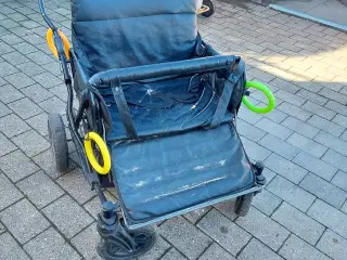 Tvilling klapvogn 