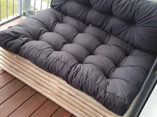 Pallesofa til terrasse/altan