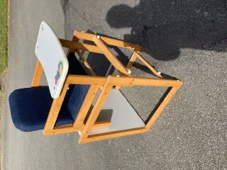 Høj stol - stol bord