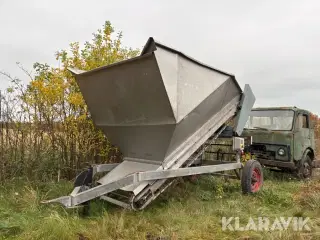 Transportør til grøntsager Haarby  Smedie Hopper