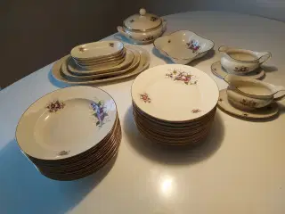 Spisestel 12 pers københavn porcelæn