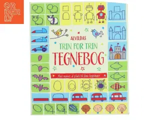 Trin for trin tegnebog af Alvildas (Bog)