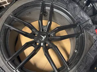 Tesla Y alu fælge 20 tommer mat sort