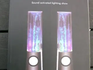 Vand-lys højtalere