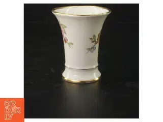 Dekorativ vase med guldkant fra KPM (str. 10x9 cm)