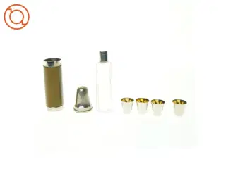 Shot glas med flaske og beholder (str. 3 cm)
