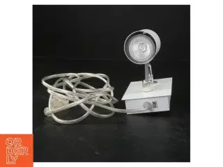Spotlampe med ledning fra Mark Sljd (str. 12x11x8 cm)