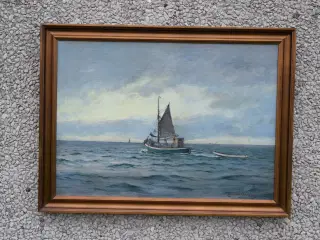 Maleri  af Laurits Sørensen (1882-1952)