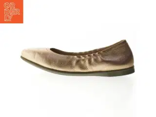 Guld ballerina sko fra Ecco (str. 39 )