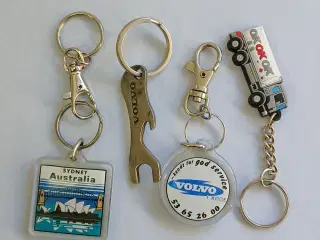 Diverse Nøgleringe lot
