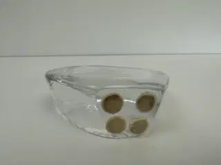 Svensk kunstglas, spurv (Mats Jonasson)
