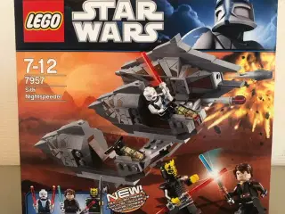 LEGO Star Wars 7957 Sith Nightspeeder uåbnet
