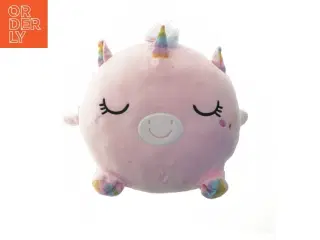 Unicorn tøjdyr pude (str. 36 cm)