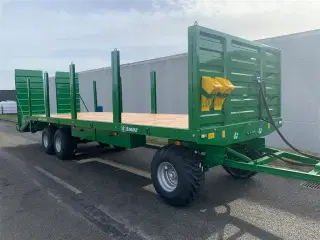 Tinaz 12 tons maskintrailer 8.50 meter lad