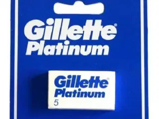 Ekstra barberblade Platinum Gillette (5 stk)