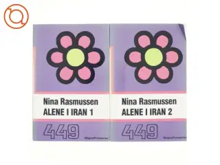 Alene i Iran 1-2 af Nina Rasmussen (bog)