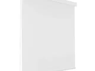 Rullegardin til badeværelse 80x240 cm hvid