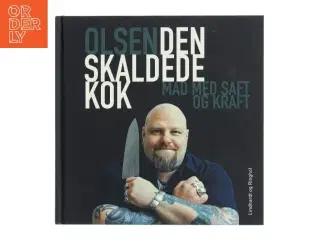 Olsen, Den Skaldede Kok af Carsten Olsen (Bog)