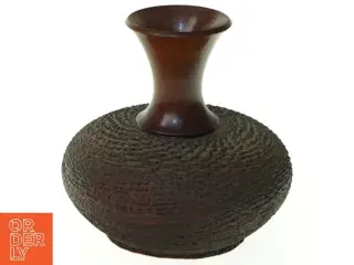 Vintage Hånddrejet Blackboy Træ Vase fra Piers O'Shea, Albany Australien (str. 10 x 11 cm)