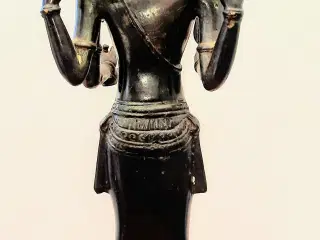 Antik Shiva statue i støbt bronze