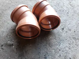 PVC bøjninger 160 mm 90- 45-30-15 grader